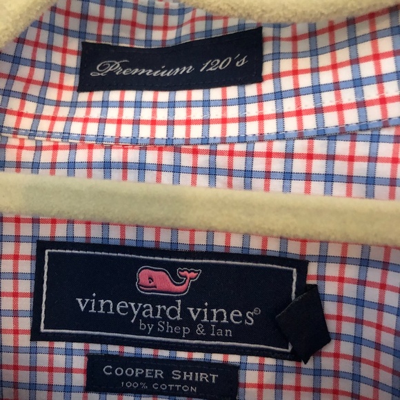 Vineyard Vines Red, White, and Blue Button Down - Picture 4 of 4
